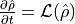 \frac{\partial \hat \rho}{\partial t} = \mathcal{L}(\hat \rho)